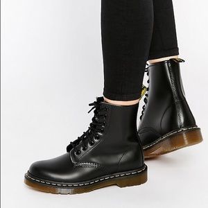Dr. Martens 1460 Smooth Black Boots